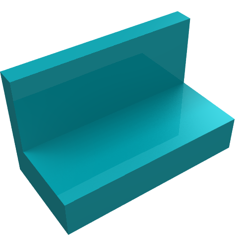 Panel 1 x 2 x 1 [Square Corners]