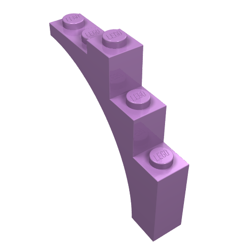 Brick Arch 1 x 5 x 4 [Continuous Bow]
