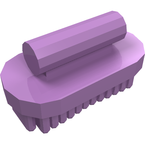 Equipment Animal Grooming Kit Brush Oval, Large