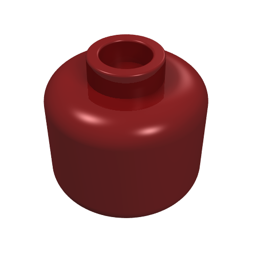 Minifig Head [Plain] [Hollow Stud]