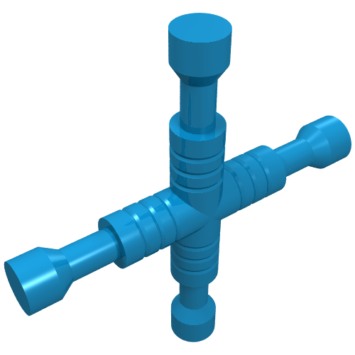 Tool Wrench 4-Way Lug