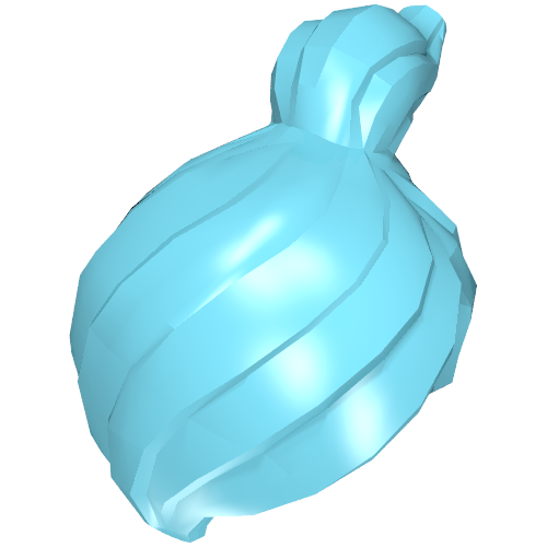 Hair Ponytail Off-center [Plain]