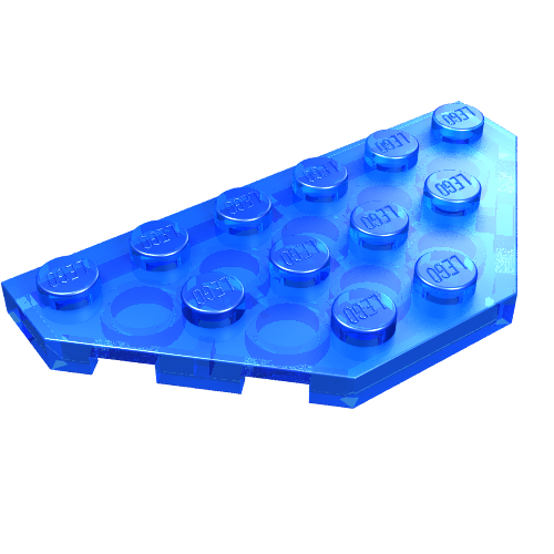 Wedge Plate 3 x 6 Cut Corners