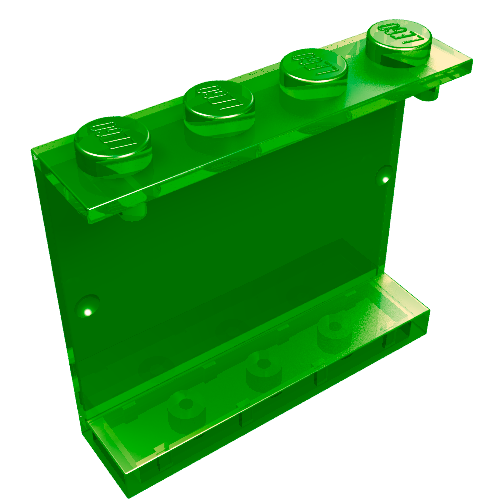 Panel 1 x 4 x 3 [Solid Studs]