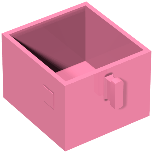 Duplo Drawer 2 x 2 with Pull Handle