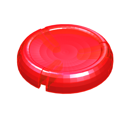 Large Figure Throwing Disc, Kanoka [Plain]