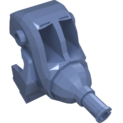 Animal Body Part, Dinosaur, Tyrannosaurus Rex / Spinosaurus Lower Jaw, with Pin