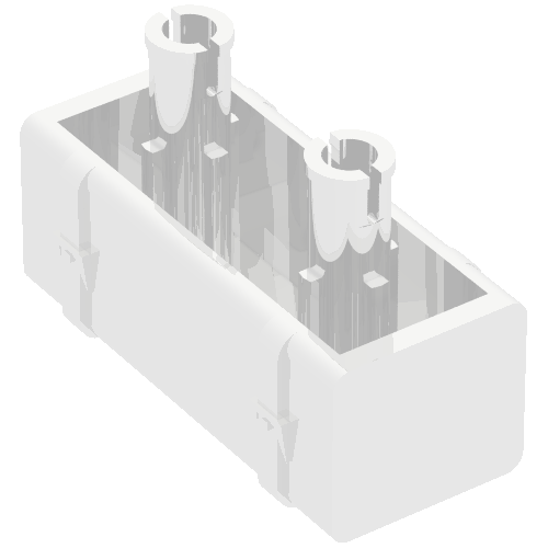 Fuel Tank 2 x 4 [Two Pins]