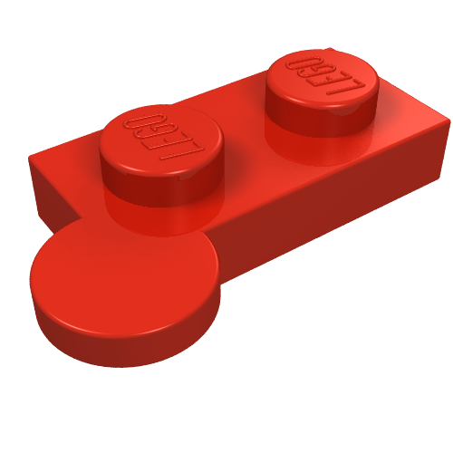 Hinge Plate 1 x 4 Swivel Top [Solid Pin]