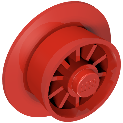 Train Wheel Spoked for Motor