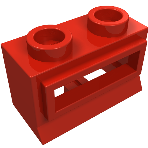 Window 1 x 2 x 1, Short Lip [no Glass]