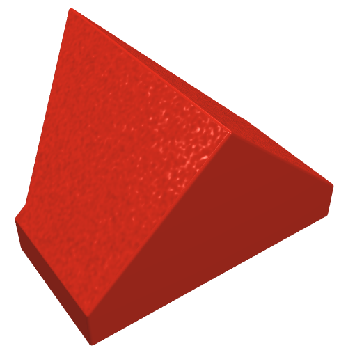 Slope 45° 2 x 1 Double / Inverted with Bottom Tube