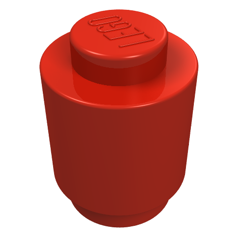 Brick Round 1 x 1 Solid Stud
