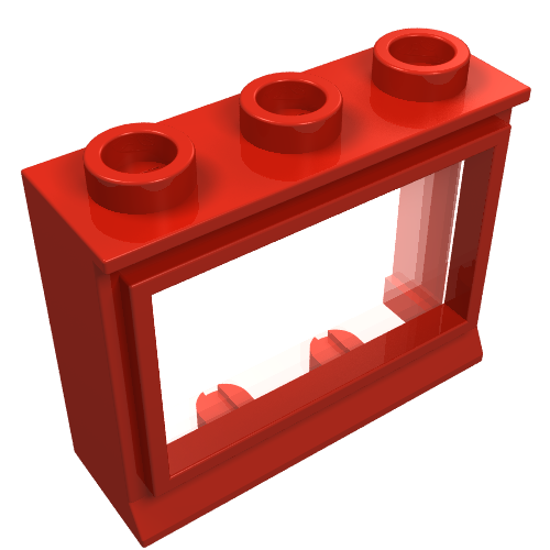 Window 1 x 3 x 2 Classic with Short Sill [Complete]