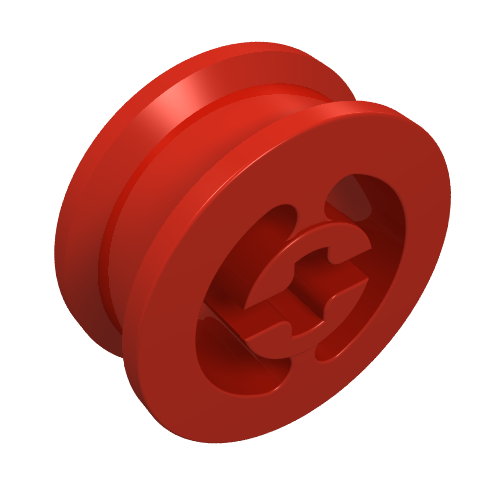 Wheel with Split Axle hole