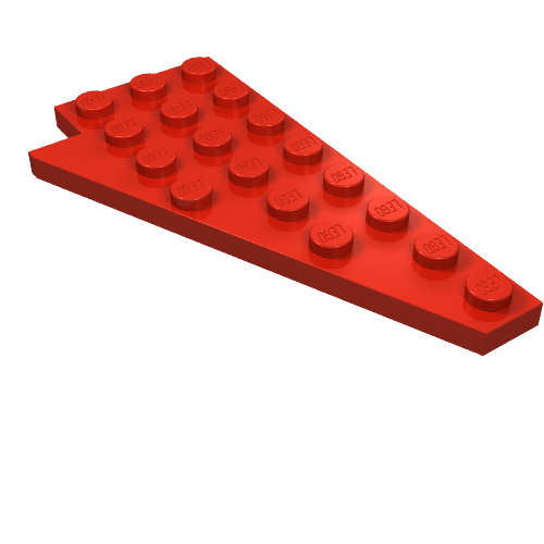 Wedge Plate 8 x 4 Wing Right