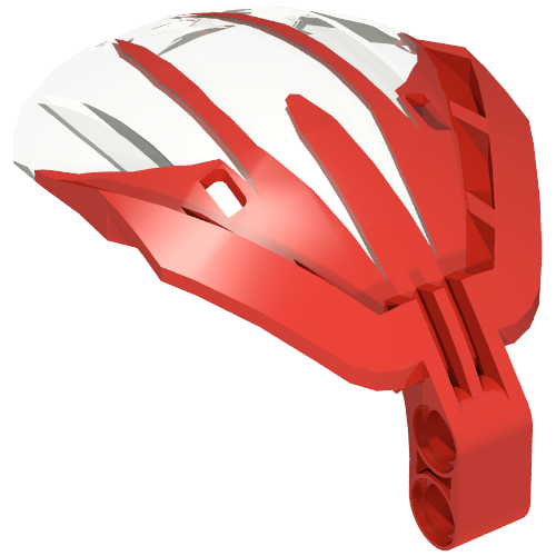 Windscreen Bohrok 4 x 5 x 7 Marbled Trans-Clear Pattern