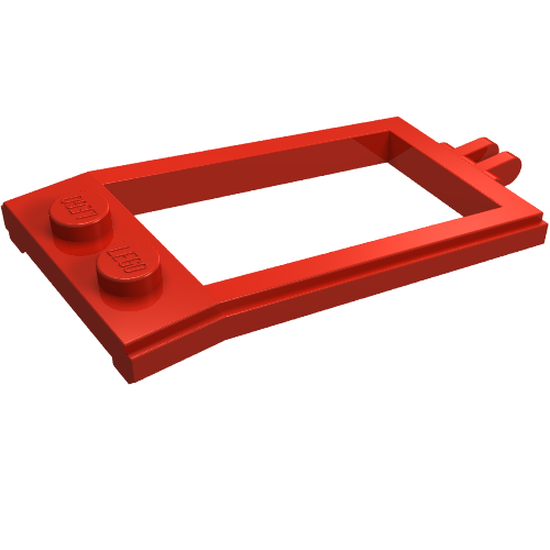 Animal / Creature Accessory, Horse Hitching, with 1 x 2 Studs, Hinge [2 Fingers]