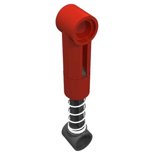 Technic Shock Absorber 6.5L with Soft Spring, Standard Coil [Complete Assembly]