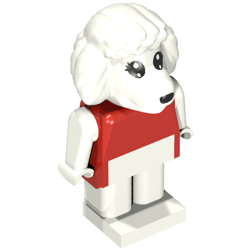 Fabuland Figure Poodle