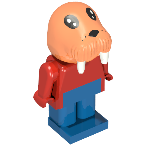 Fabuland Figure Walrus 1 (William)