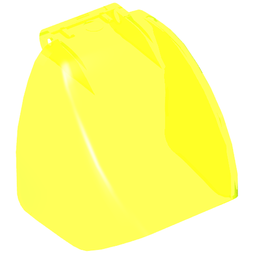 Duplo Windscreen 4 x 4 x 2 Curved