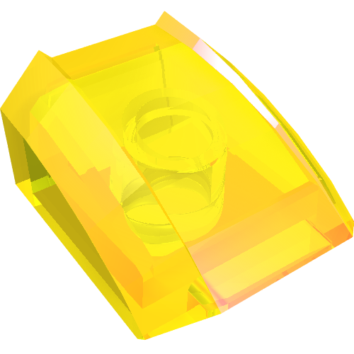 Slope Curved 2 x 2 with Lip, No Studs