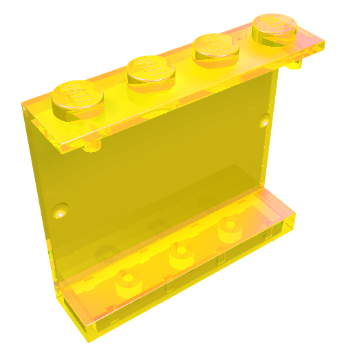 Panel 1 x 4 x 3 [Solid Studs]