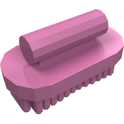 Equipment Animal Grooming Kit Brush Oval, Large