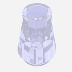 Cone 1 x 1 [No Top Groove]