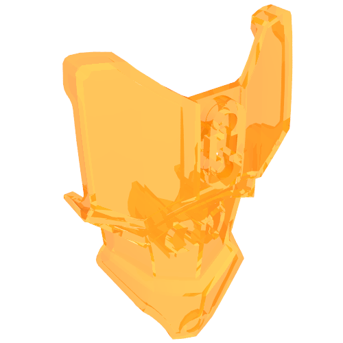 Large Figure Torso Cover, Armour with 2 Chest Holes and Ball Joint Socket