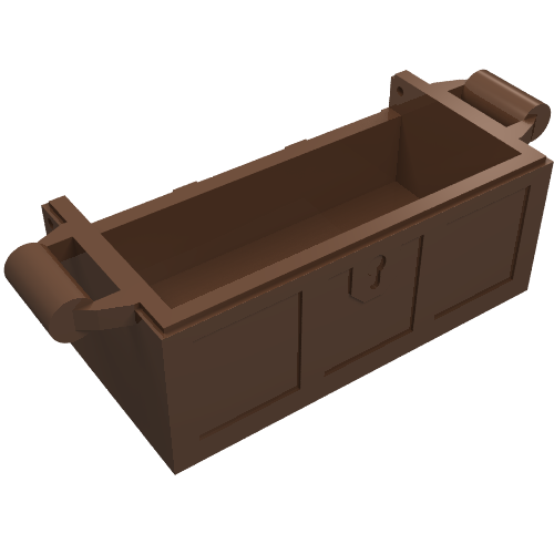 Treasure Chest Bottom without Rear Slots