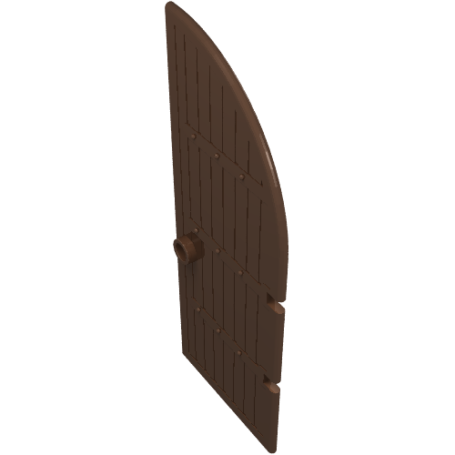 Door, Gate 1 x 4 x 9 Curved Top
