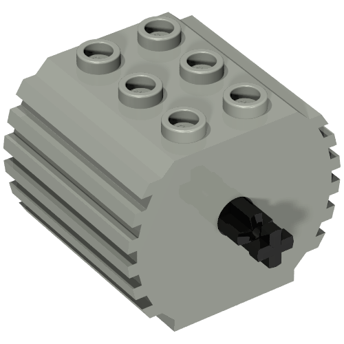 Technic Gear Reduction Block 20x, 3 x 4 x 2 1/3