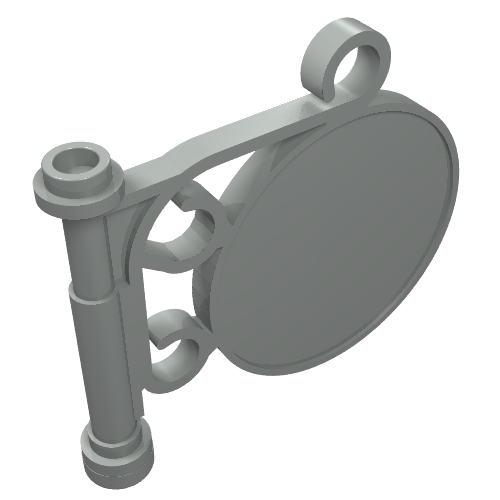 Road Sign Round on Pole [Fabuland]