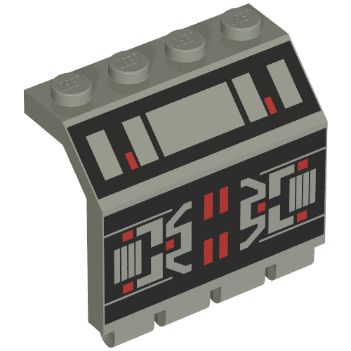 Hinge Panel 2 x 4 x 3 1/3 with MTron Print