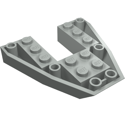 Wedge Sloped Inverted 6 x 6 x 1 Boat Bow