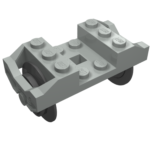 Wheel Holder, Train with Wheels [Complete Assembly]