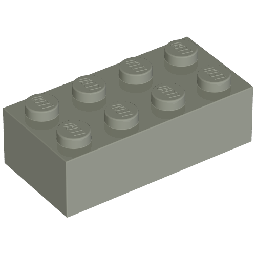 Brick 2 x 4 without Cross Supports