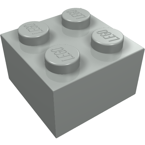 Brick 2 x 2 without Inside Ridges