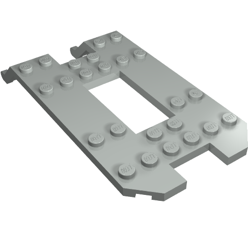 Vehicle Base, Trailer 6 x 12 x 1 1/3