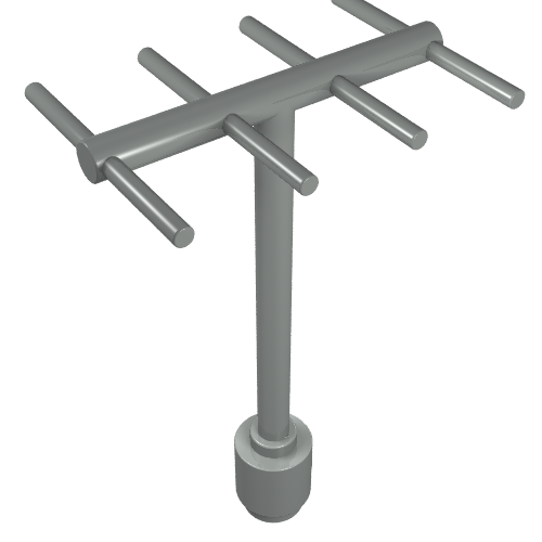 Antenna with Side Spokes