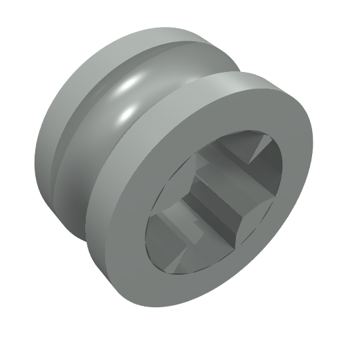 Technic Bush 1/2 Smooth with Axle Hole Reduced