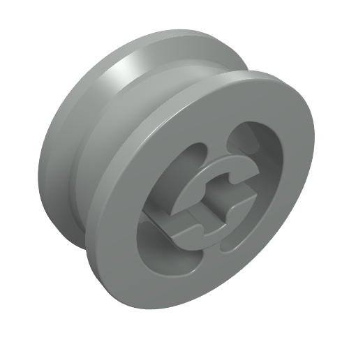 Wheel with Split Axle hole