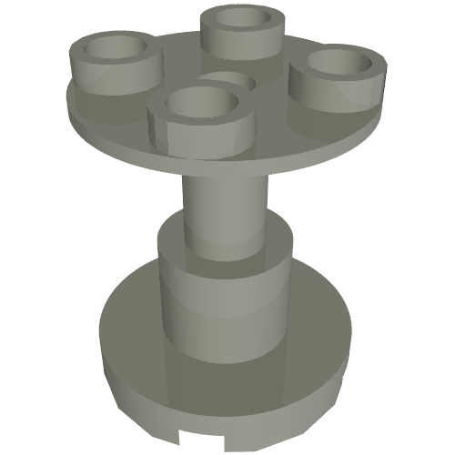 Support Round 2 x 2 x 2 Stand with Blocked Center Hole