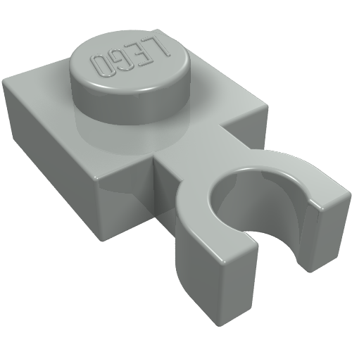 Plate Special 1 x 1 with Clip Vertical [Thin U Clip]