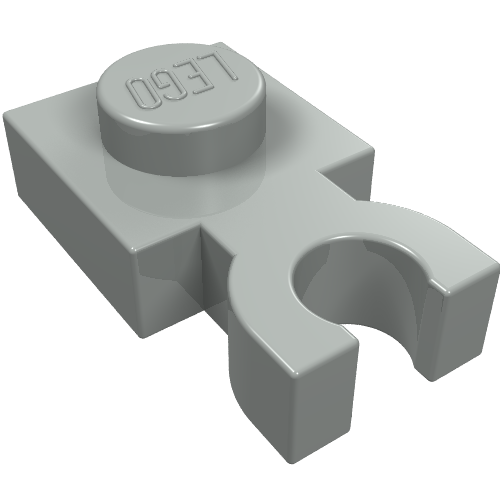 Plate Special 1 x 1 with Clip Vertical [Thick U Clip]