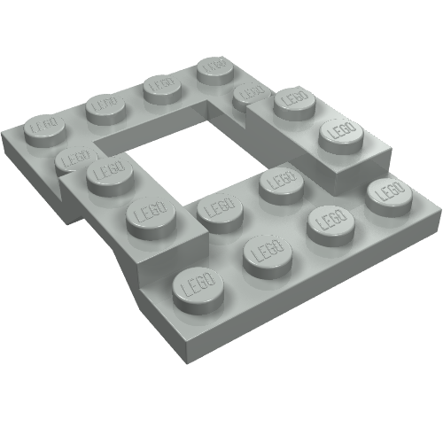 Vehicle Base 4 x 5 with Wheel Arches, 2 x 2 Opening