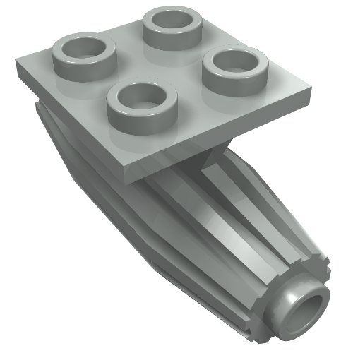 Engine, Strakes, 2 x 2 Thin Top Plate