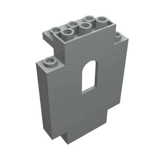 Panel 2 x 5 x 6 Wall with Arched Window